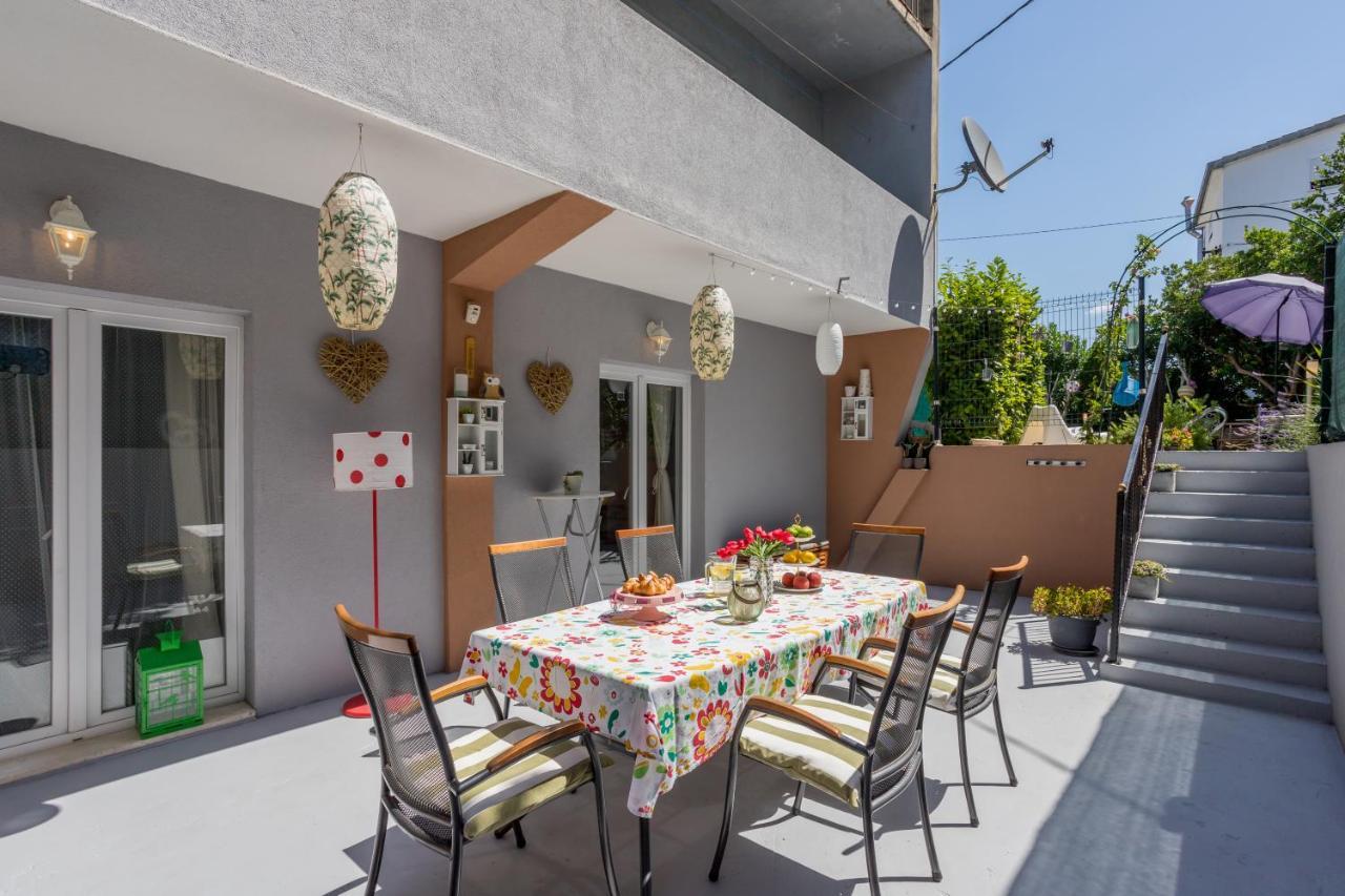 Dalmatian 230M2 With Pool And Garden Near The Old Town For Families Apartment Split Luaran gambar
